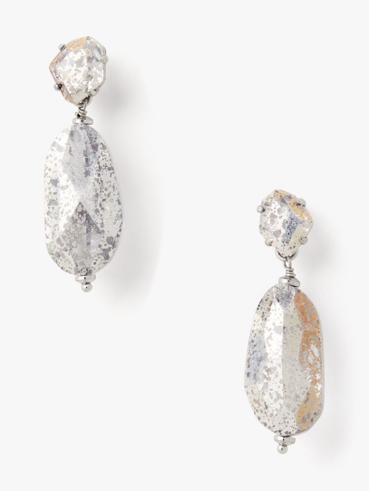 Clear Quartz Teardrop Earrings for Inner Harmony – MASS MoCA