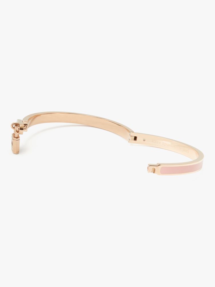 Kate Spade,Lock And Spade Charm Bangle,