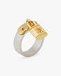 Lock And Spade Ring, , Product