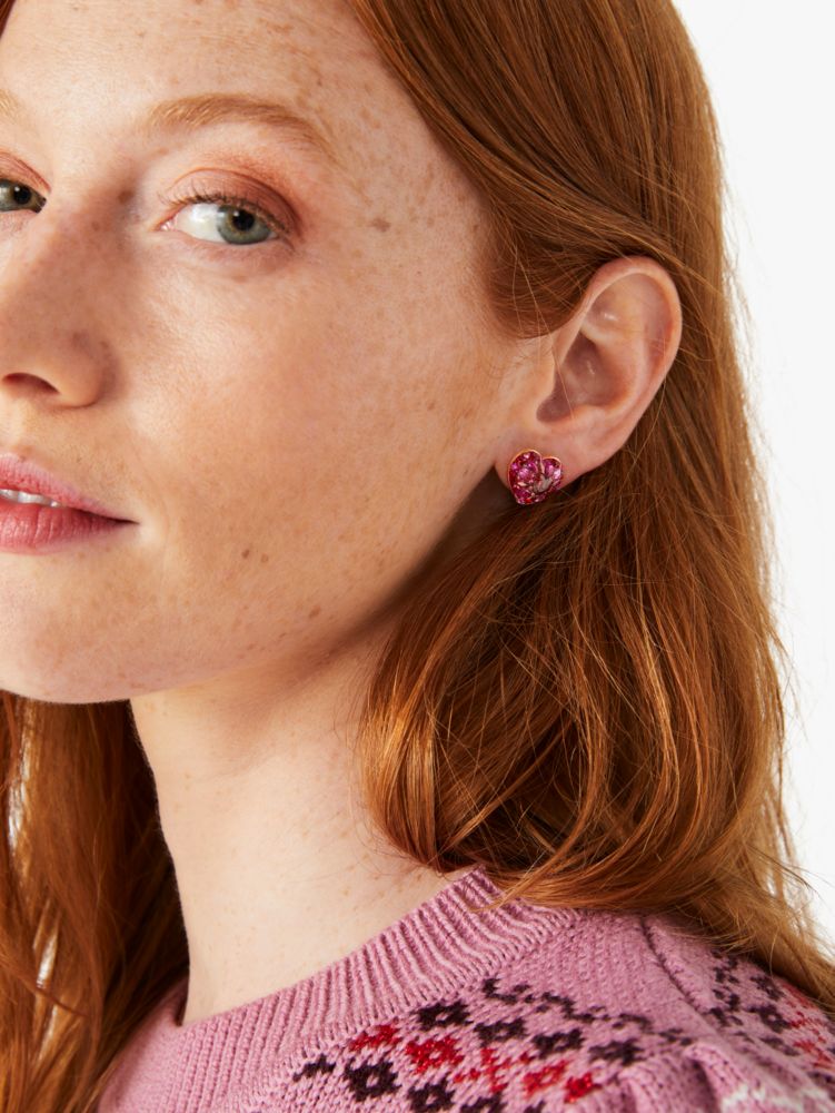 Kate spade store pave stud earrings