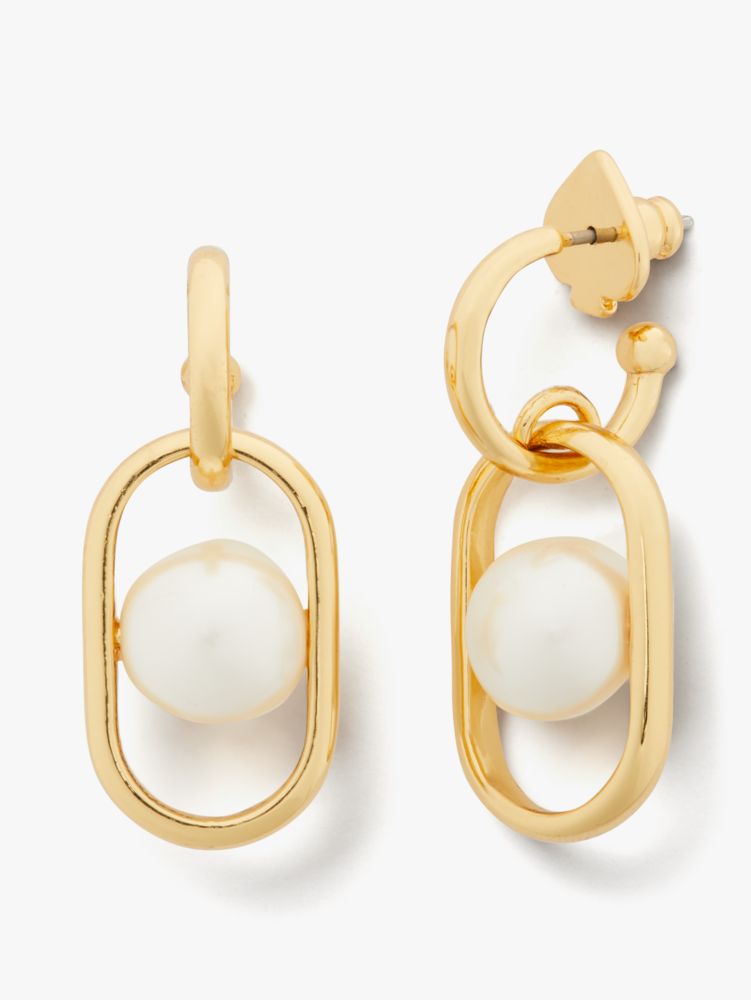 Kate Spade,Glamorous Strands Huggies,