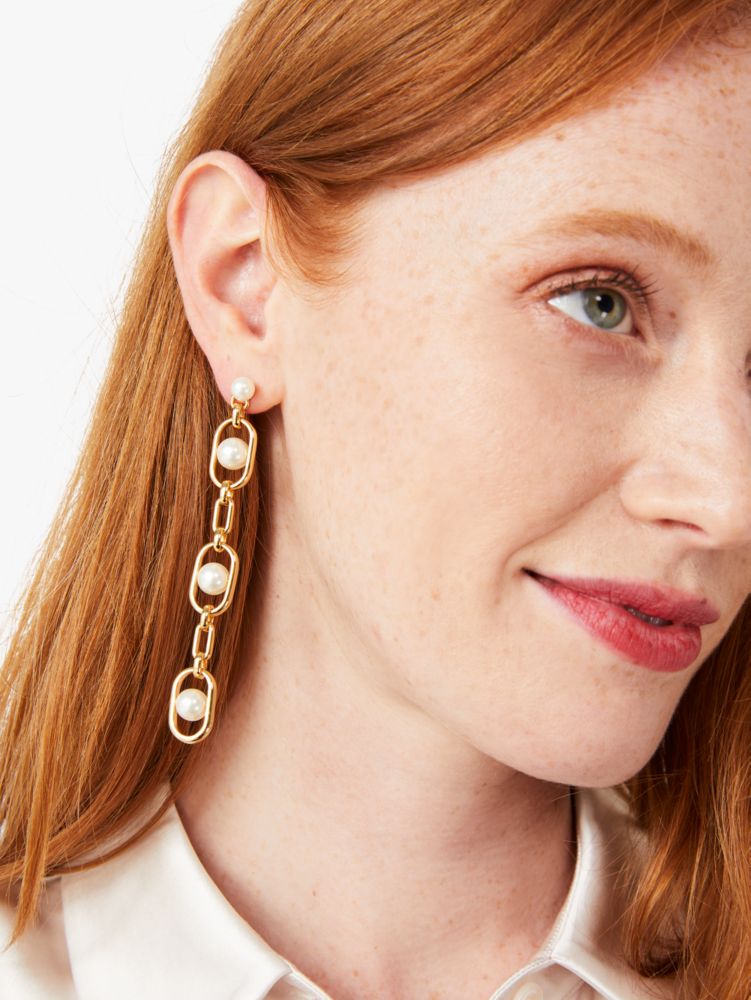 Kate spade best buds deals linear earrings