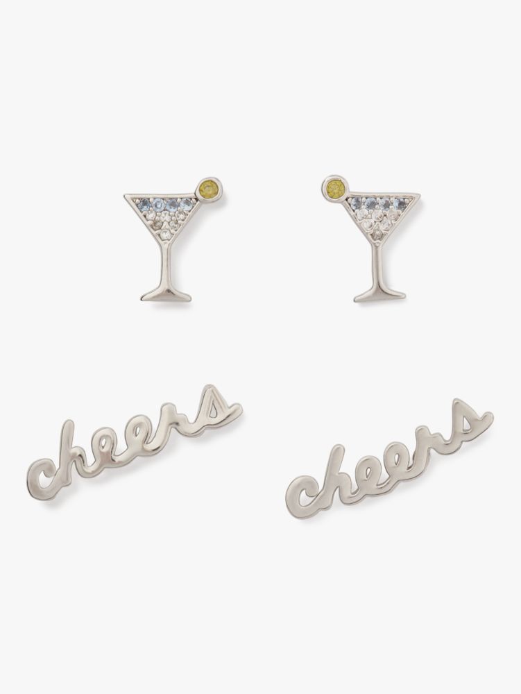 Kate Spade,Say Yes Cheers Stud Set,