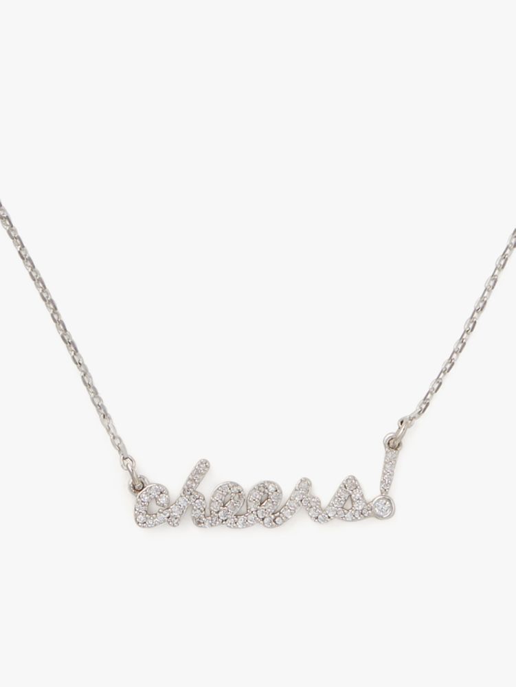 Kate Spade,Say Yes Cheers Pendant,