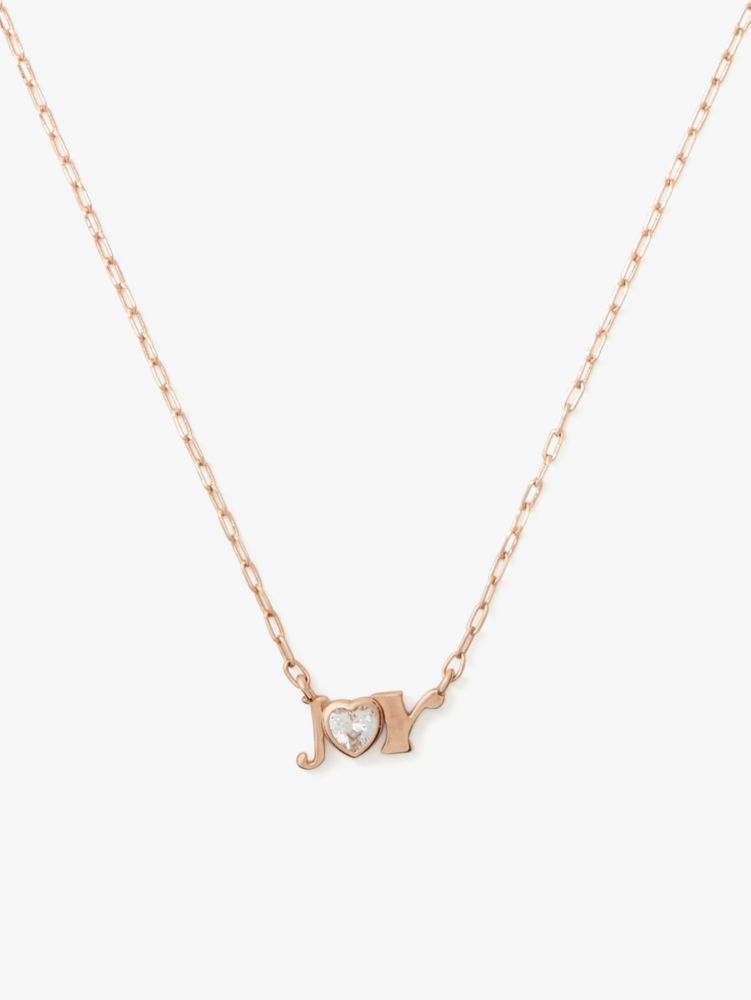 Kate Spade,Say Yes Joy Mini Pendant,