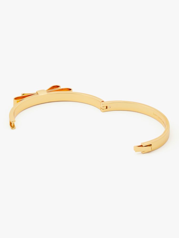 Kate spade deals gold bow bracelet