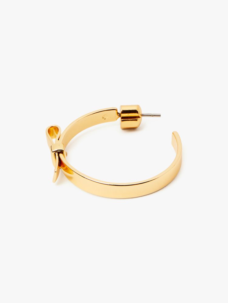 Kate Spade,Ribbon Bow Hoops,