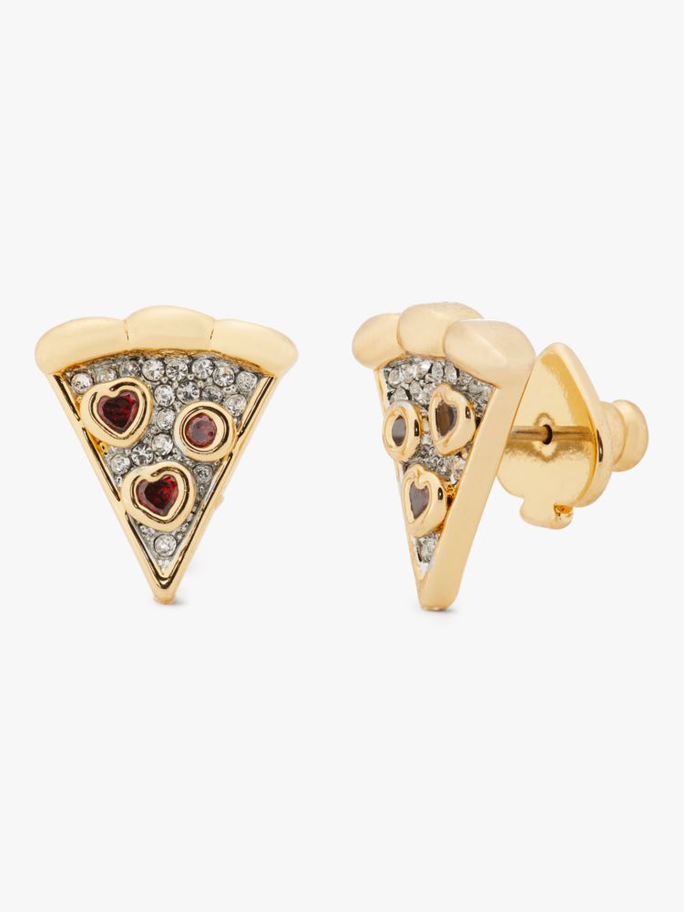 Pizza My Heart Studs, , Product