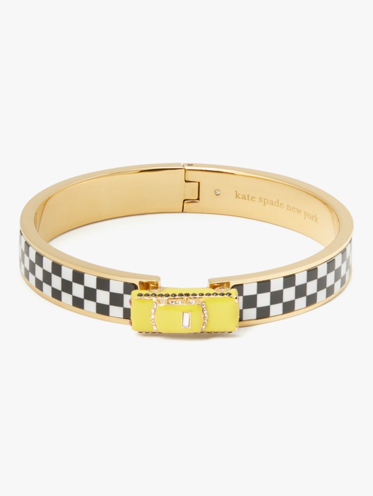 New York Minute Taxi Hinge Bangle Kate Spade New York