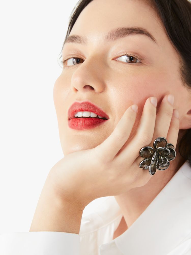 Kate Spade,jeweled rosette ring,rings,