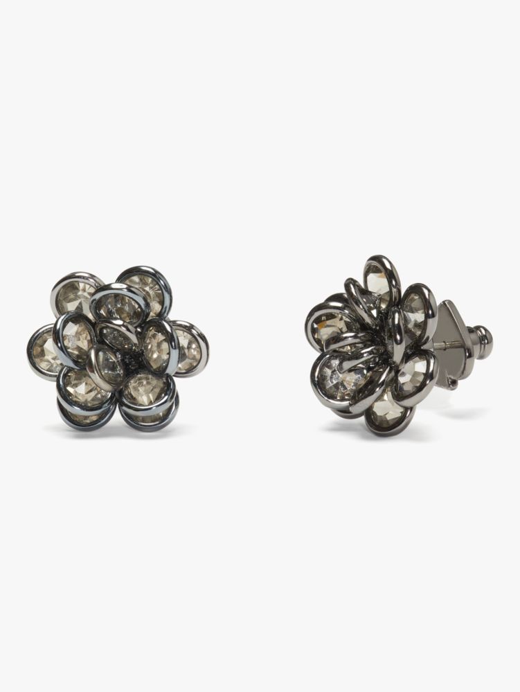 Jeweled Rosette Studs, , Product