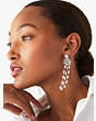 Jeweled Rosette Statement Earrings, , Product