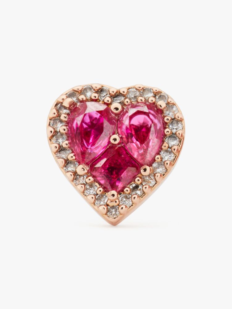 Spell It Out Heart Studs, , Product