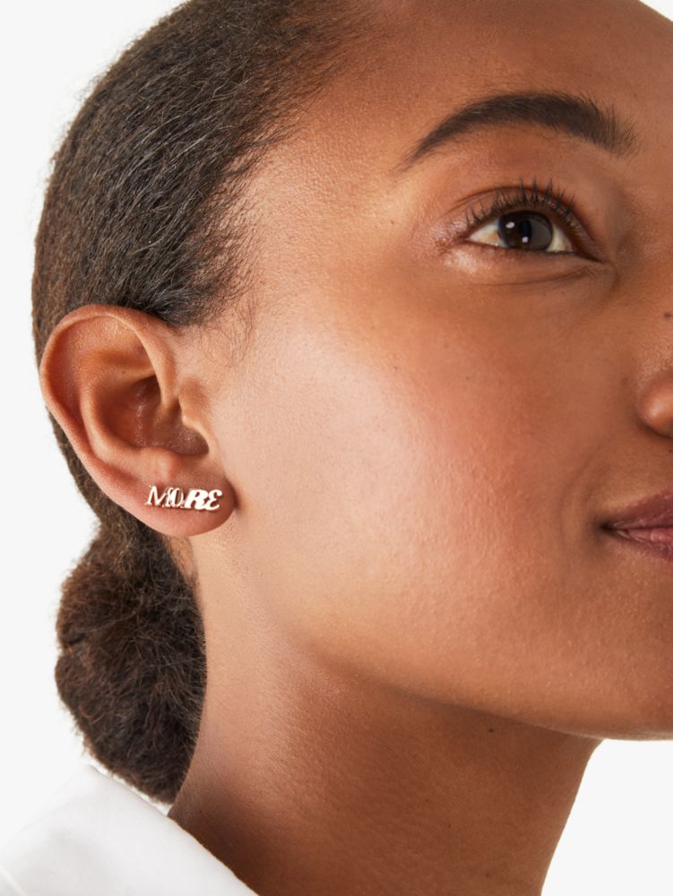 Kate Spade,Spell It Out More Love Studs,