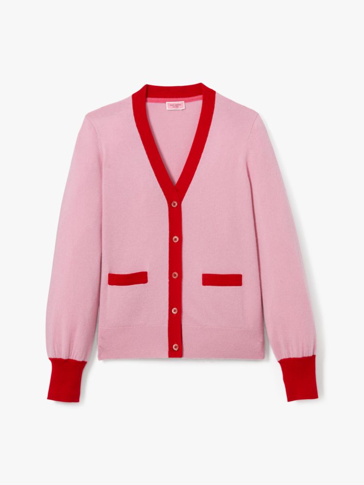 Colorblock Cashmere Gallery Cardigan | Kate Spade New York