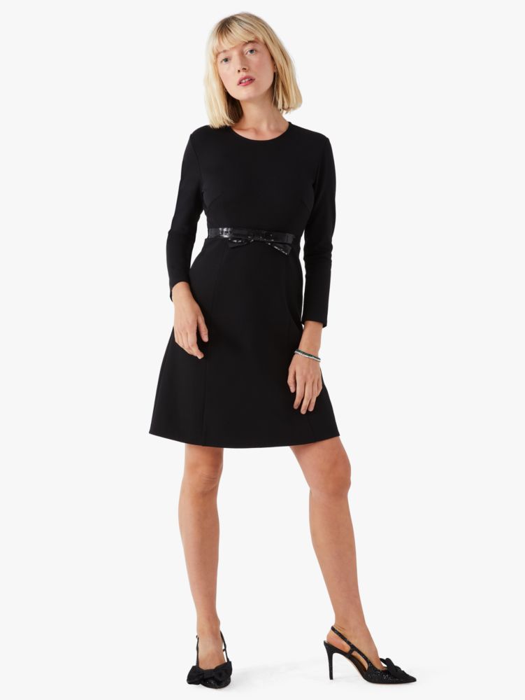 Kate spade houndstooth hot sale ponte dress