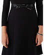 Kate Spade,bow-waist ponte dress,dresses & jumpsuits,Black