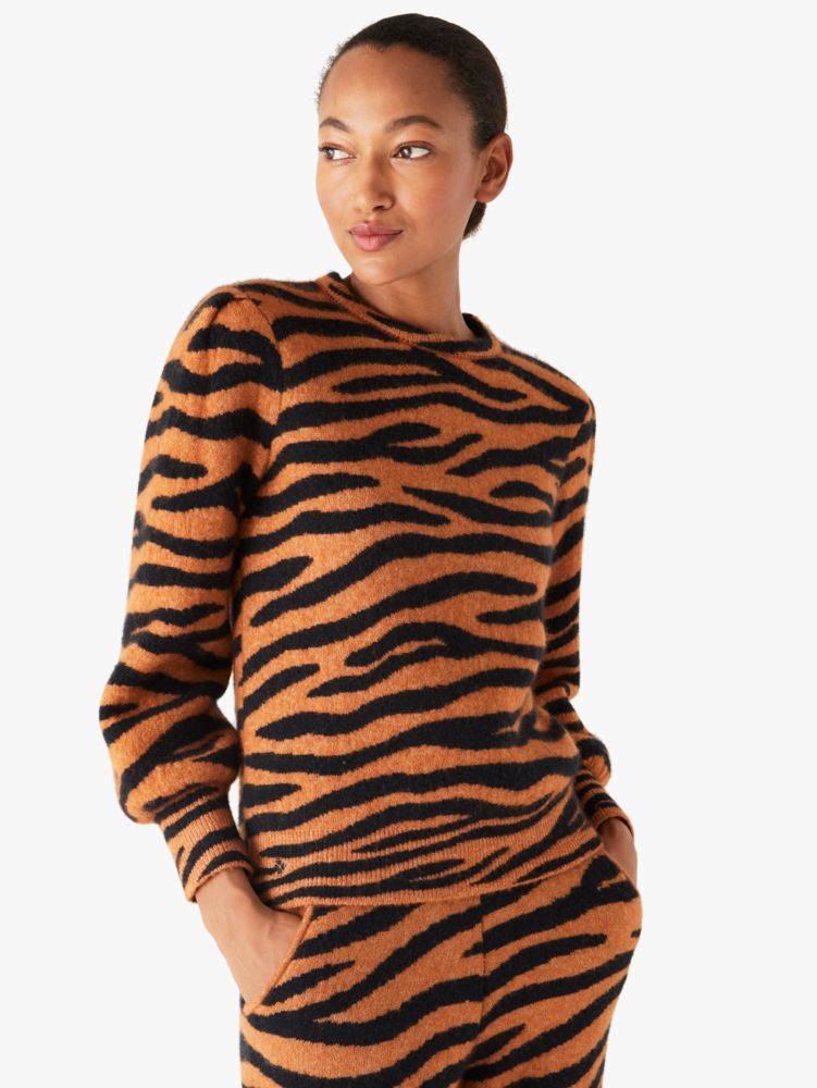 Tiger Stripe Dream Sweater Kate Spade UK