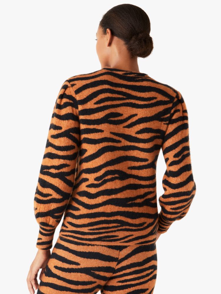 Kate Spade,tiger stripe dream sweater,sweaters,60%,