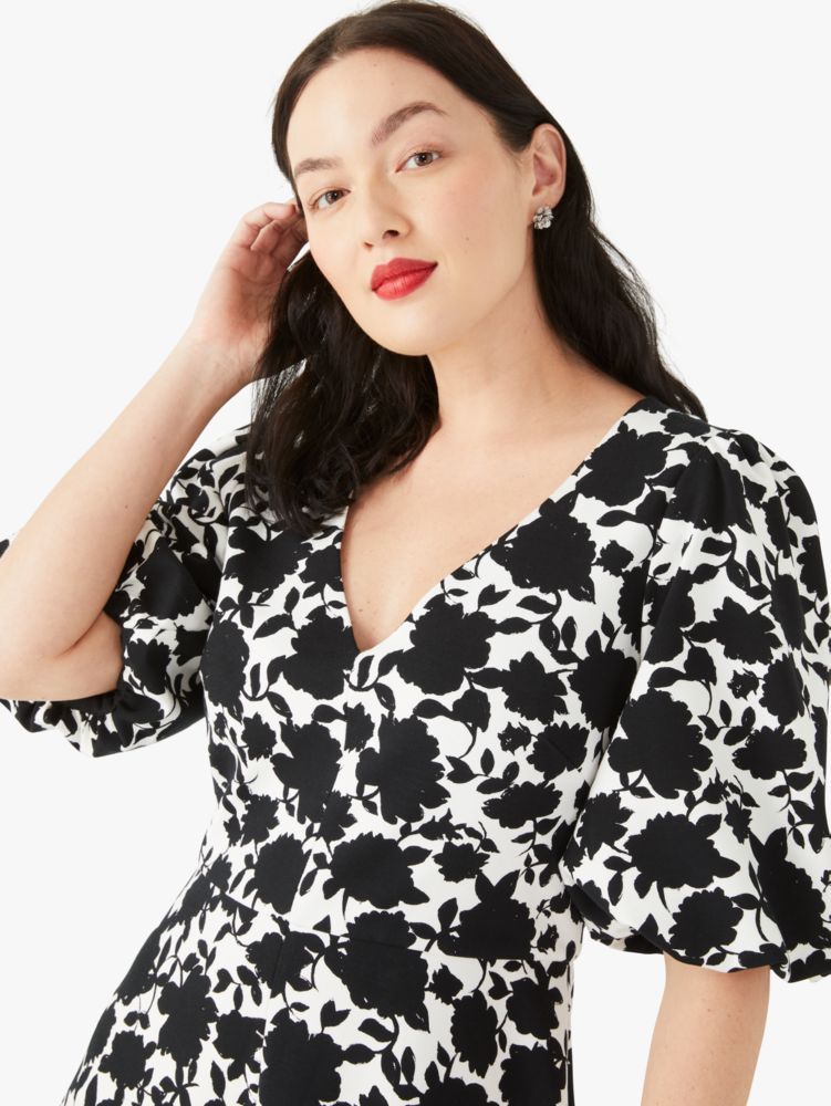 Kate Spade,bicolor floral ponte dress,dresses & jumpsuits,