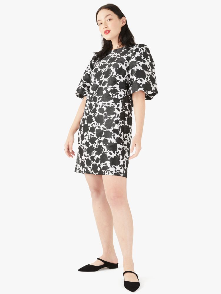 Kate Spade,Bicolor Floral Taxi Dress,