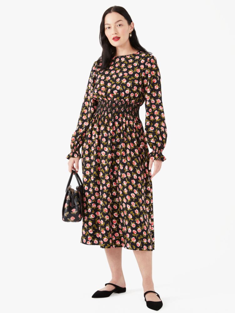 Kate Spade,Ditsy Roses Waverly Dress,