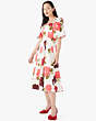 Kate Spade,just rosy beau midi dress,dresses & jumpsuits,French Cream