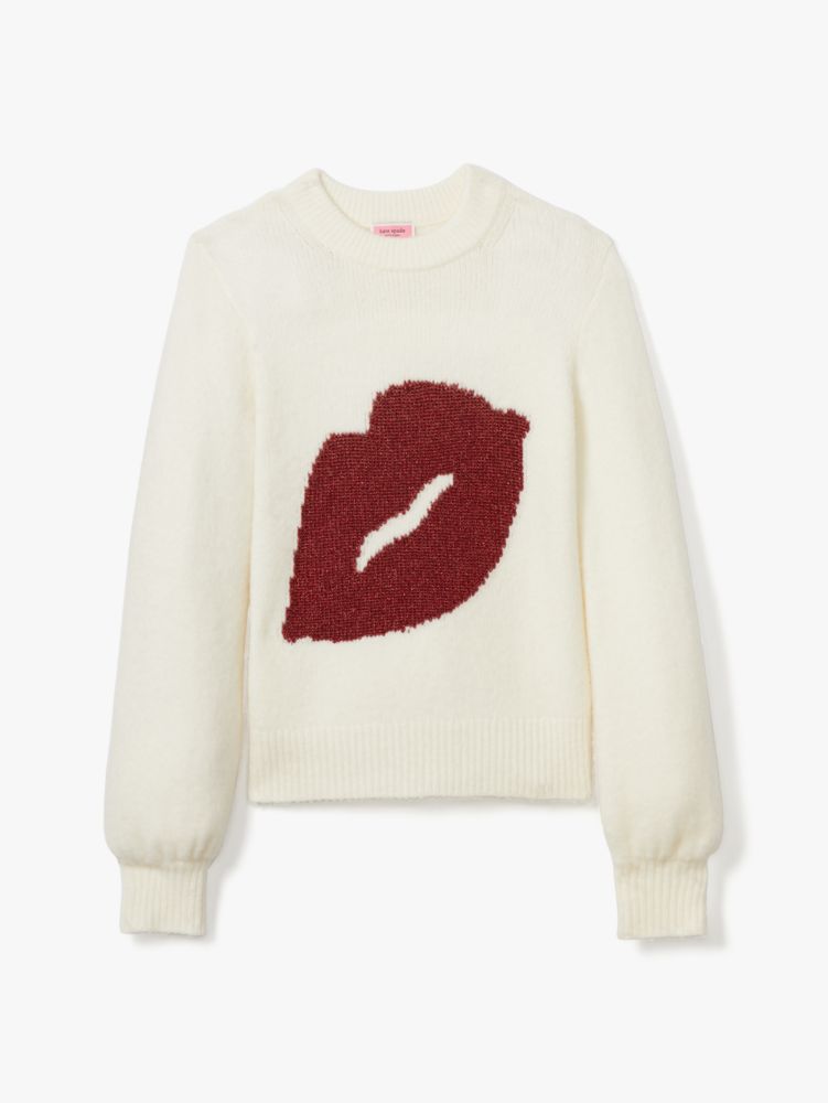 Kate spade 2025 lips sweater