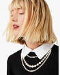 Kate Spade,pearl necklace sweater,sweaters,Black