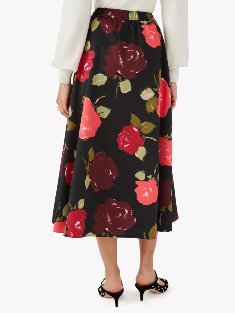 Kate Spade,Just Rosy Faille Skirt,