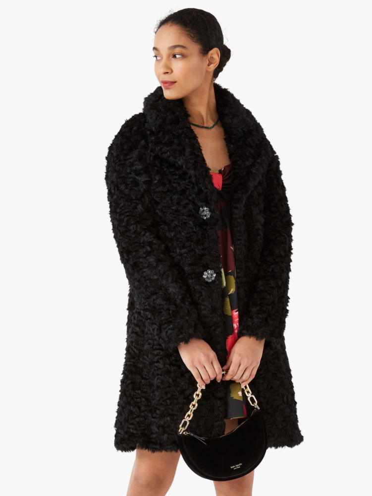 Kate spade jewel button puffer outlet coat