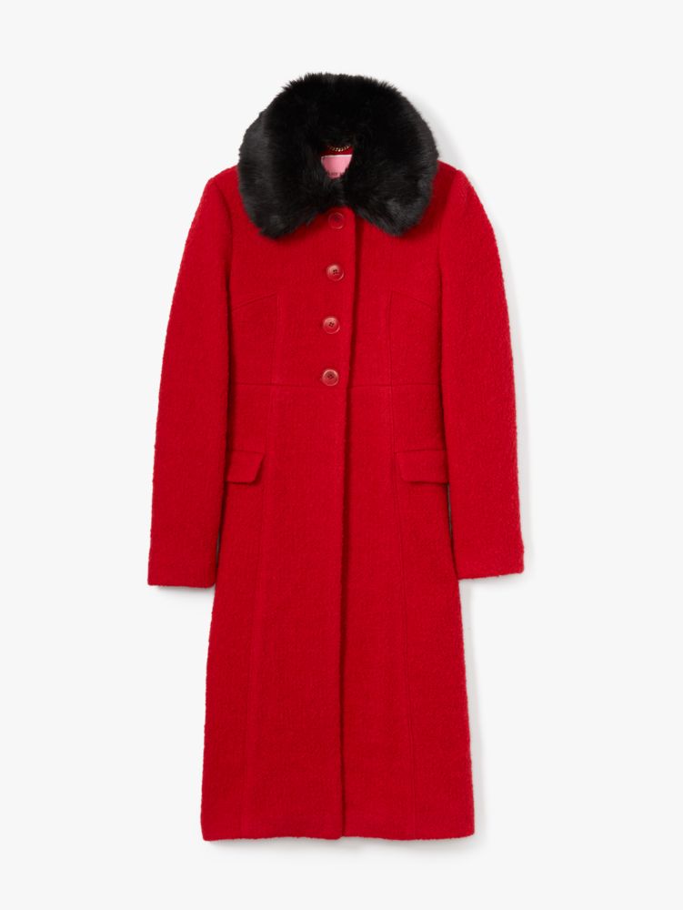 Kate spade cheap red coat