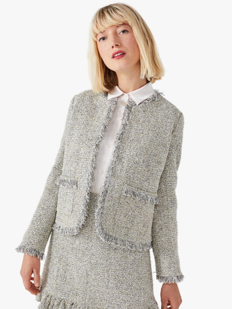 Kate spade shop tweed blazer