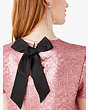Kate Spade,sequin bow-back top,tops & blouses,New Rose