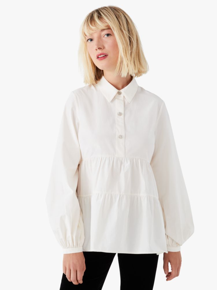 Kate Spade,Taffeta Cosmo Top,