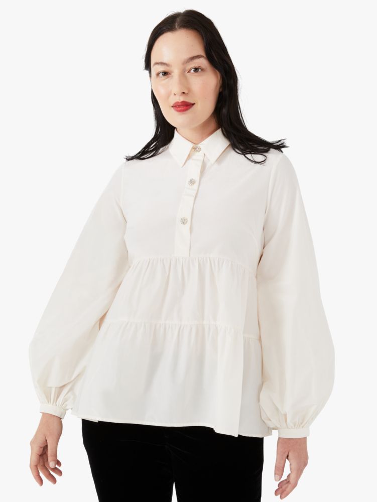 Kate Spade,Taffeta Cosmo Top,