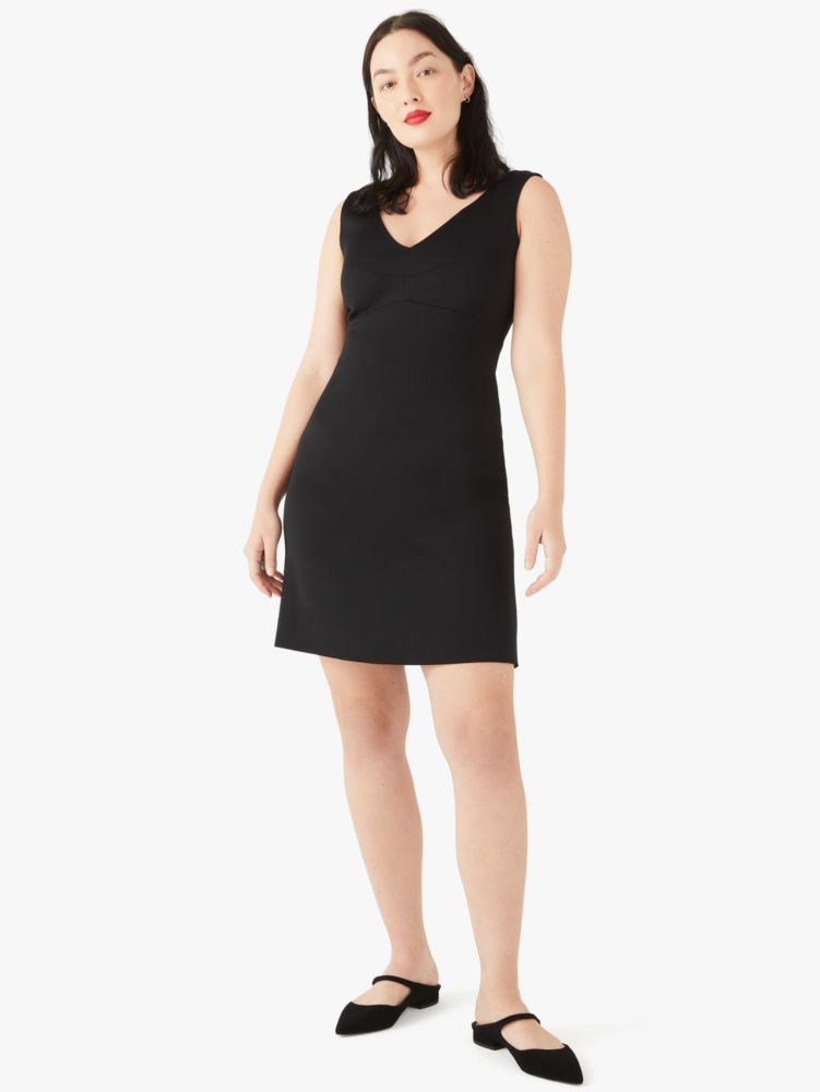 Kate spade black bow dress best sale