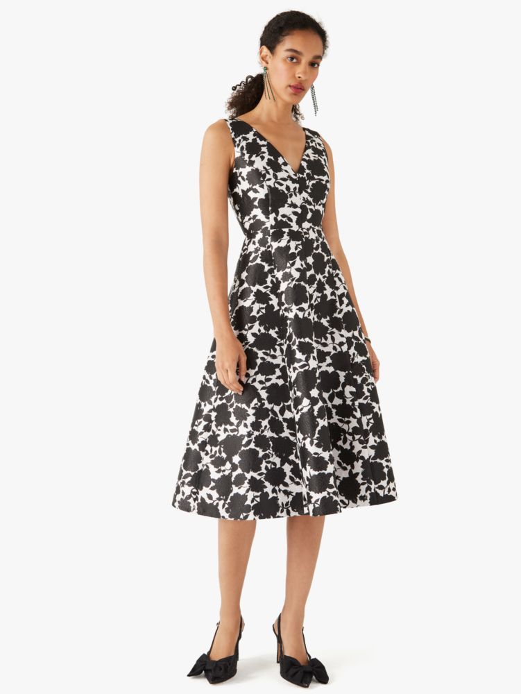 Bicolor Floral Soirée Dress | Kate Spade New York