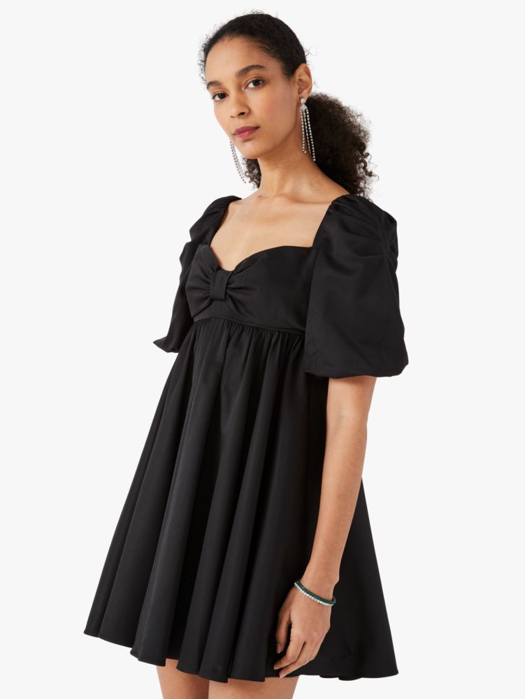 Kate Spade New York bow-detail Mid-Length Dress - Black