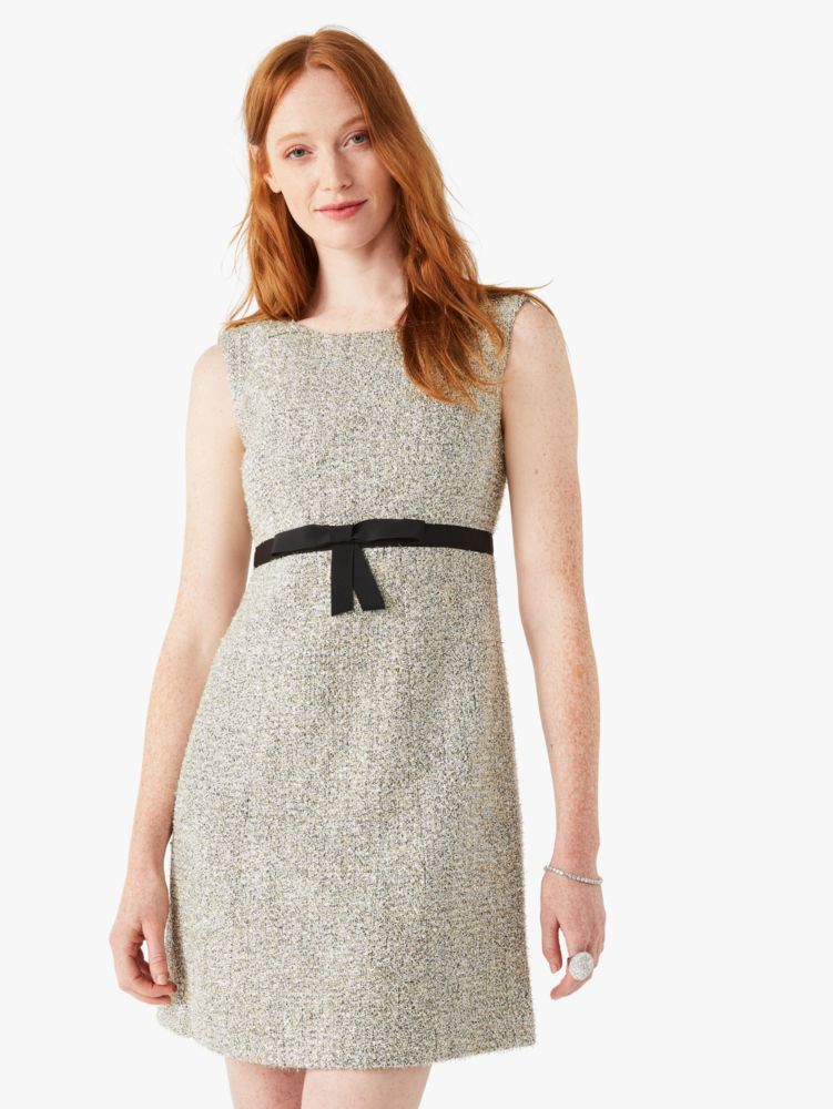 Metallic Tweed Dress Kate Spade AT