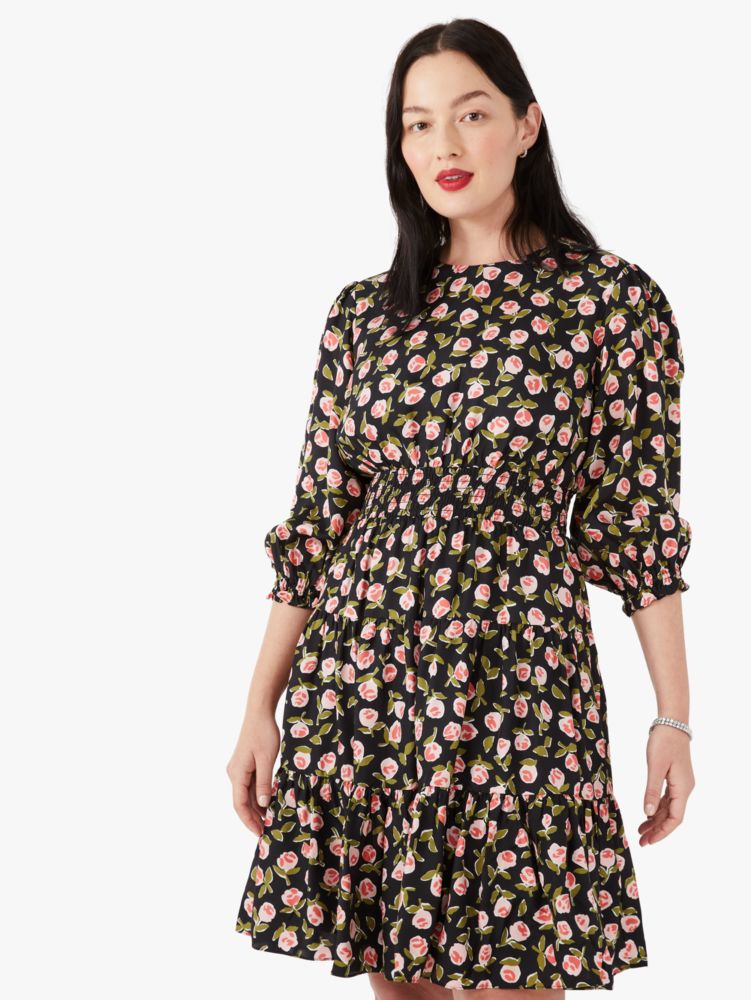 Kate Spade,Ditsy Roses Flirt Dress,