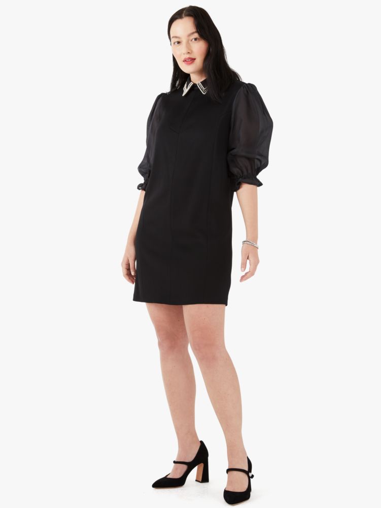 Kate Spade,Embellished Collar Shirtdress,