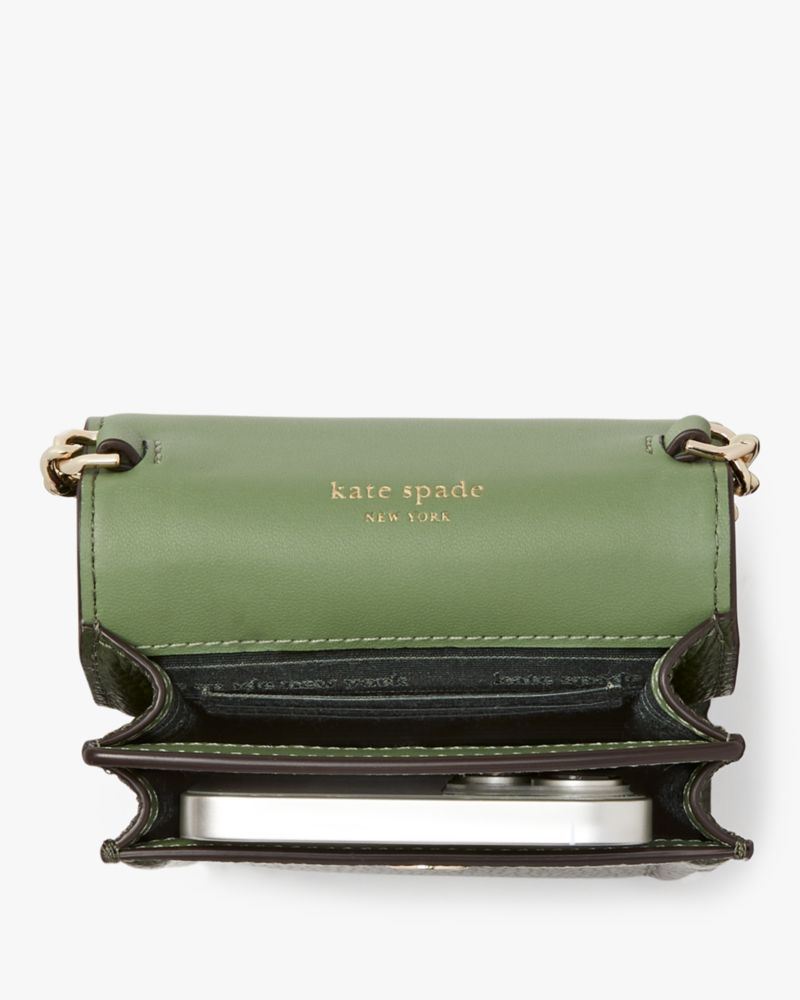 kate spade new york Knott Leather Phone Crossbody Bag