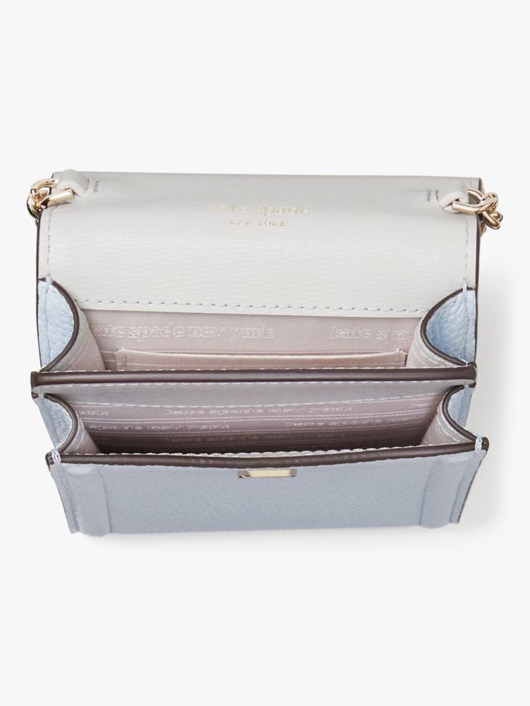 Kate Spade,ノット ノース サウス フォン クロスボディ,フォンクロスボディ,ウォーターカラーブルー