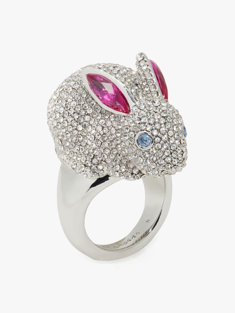 Kate Spade,starring bunny statement ring,rings,Multi