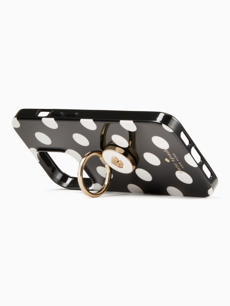 Kate Spade,ring and dot resin iphone 13 pro case,