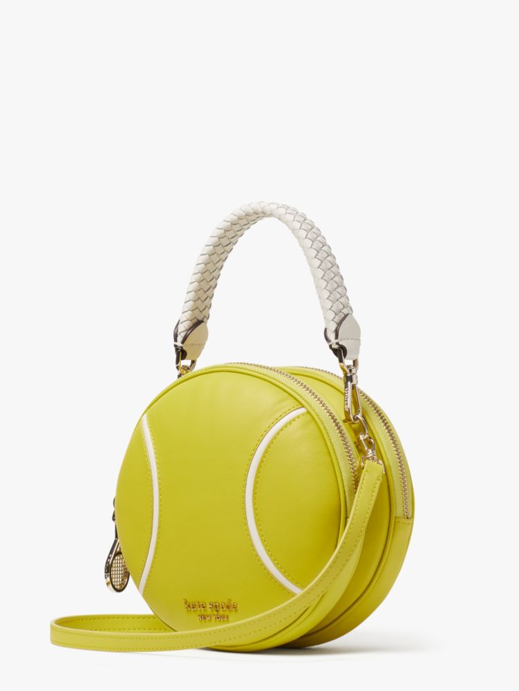 Kate Spade,Double Tennis Ball Small Crossbody,