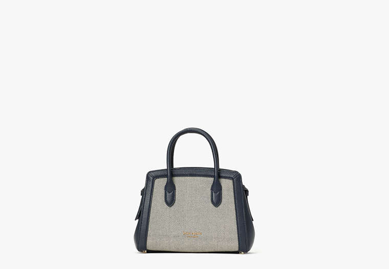 Kate Spade,knott canvas mini satchel,satchels,Mini, image number 0