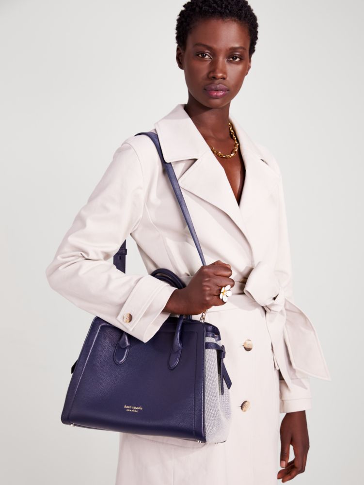 Kate Spade,Knott Canvas Large Satchel,