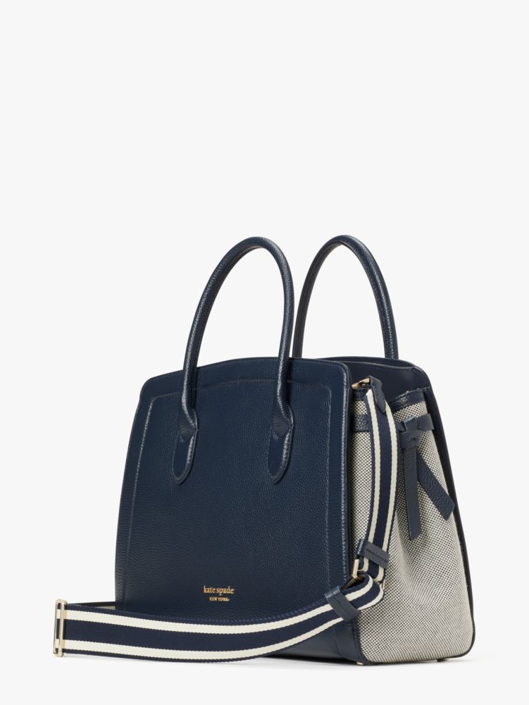 Kate Spade,Knott Canvas Large Satchel,